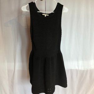 MAJE [2] Black scoop neck mini dress